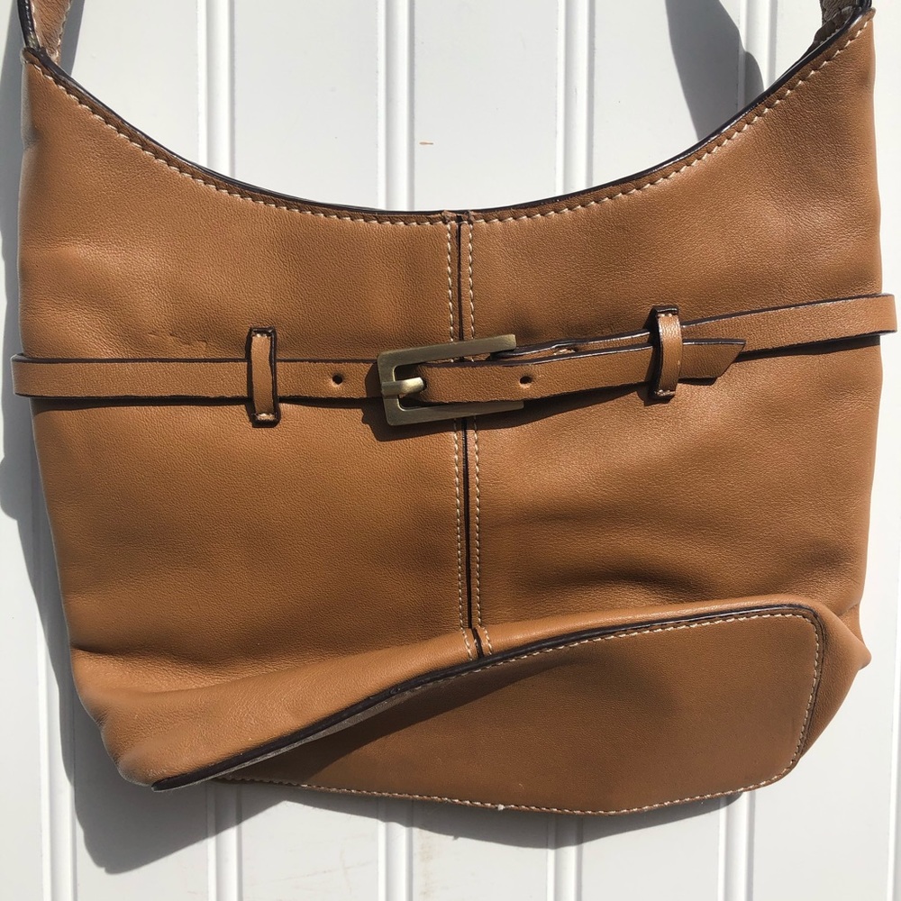 Enzo Angiolini Small Brown Purse EUC